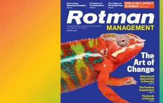 Rotman Management Magazine front cover